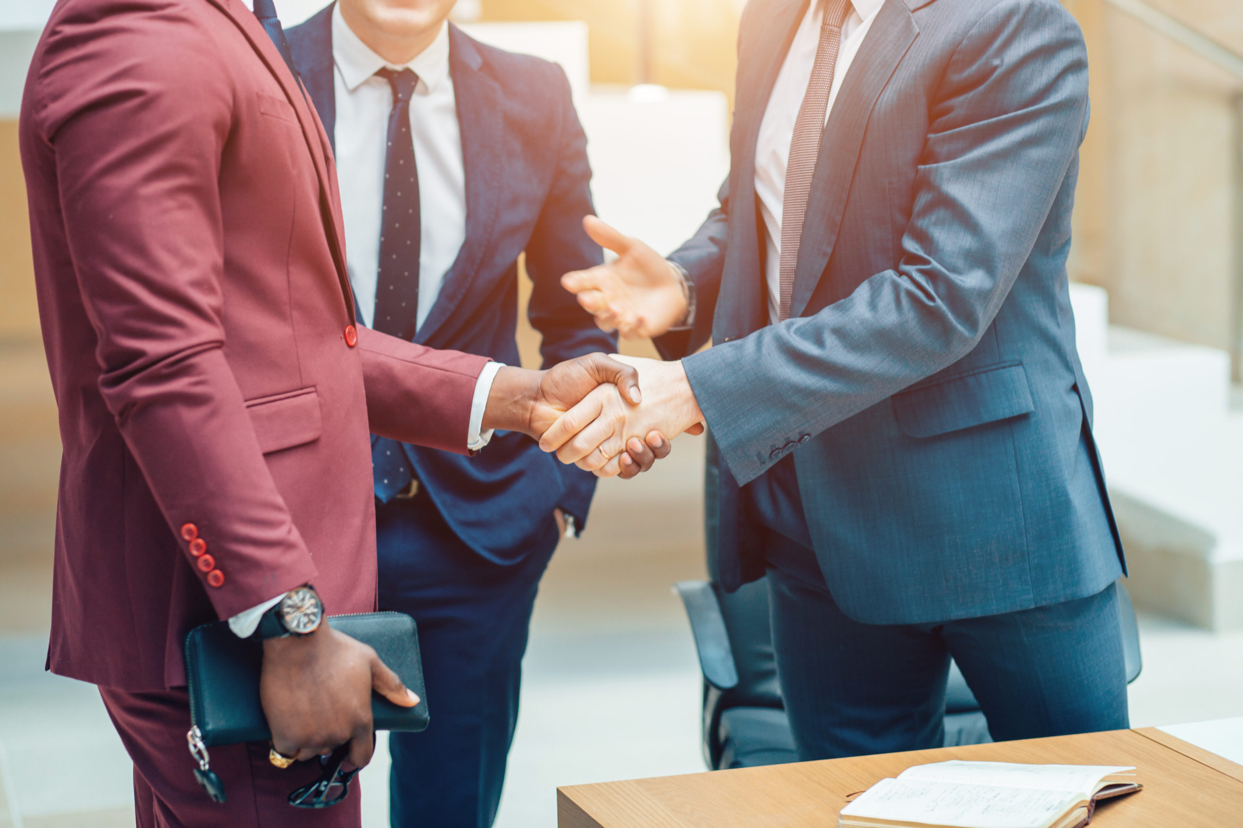 Business Partnership Meeting first impressions