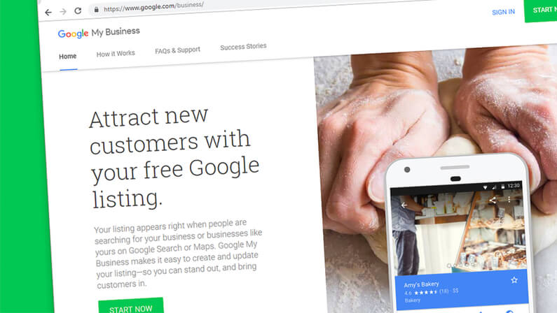 Create a Google my Business Account