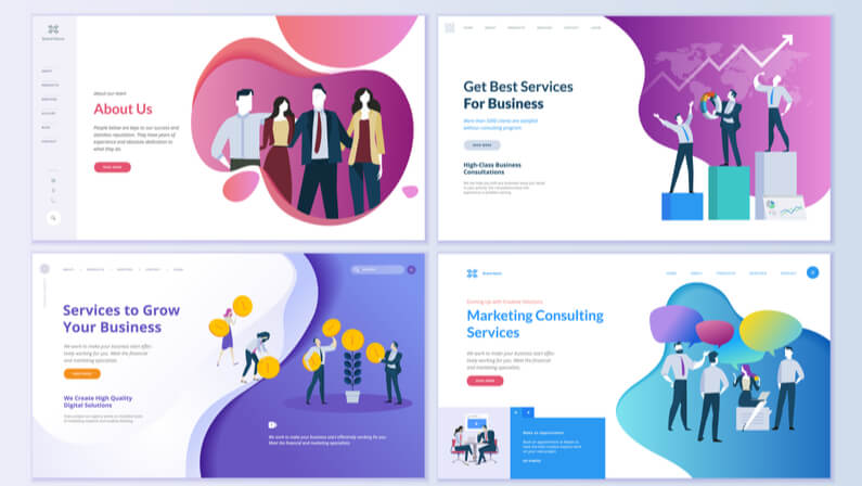 well-designed website