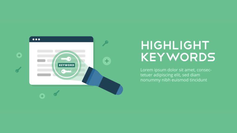Ads Should Be Straightforward But Effective - Highlight Keywords
