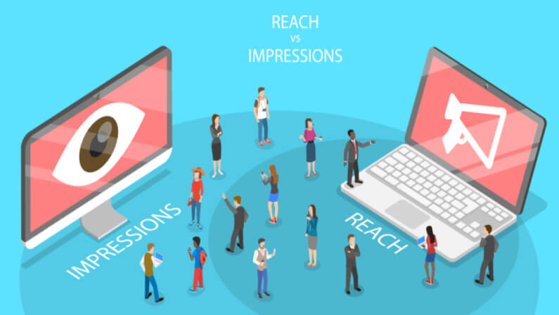Reach vs. Impressions