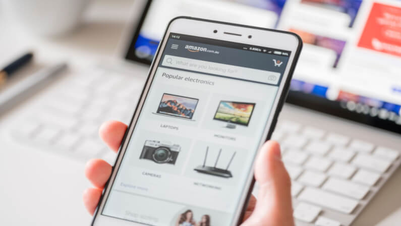 searching product online