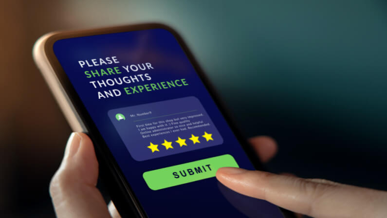encouraging client review